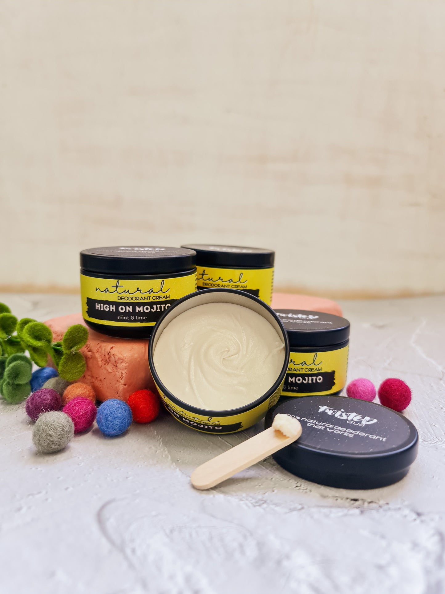 Set of 3 natural deodorant - Choose your scent